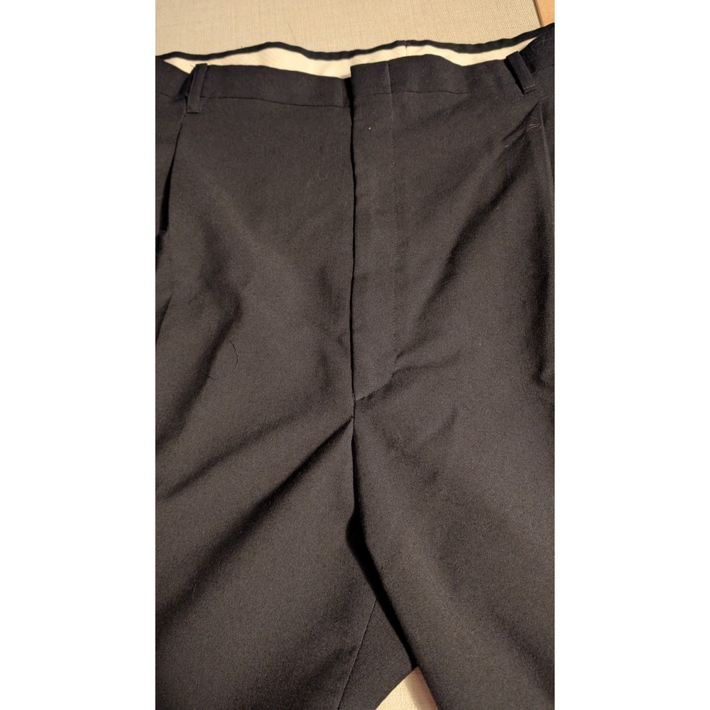 Haggar Mens Big & Tall Gentlemen's Fit Dress Pants Charcoal 48x30